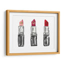 Lipsticks - Designs by Andrea | Cuadro decorativo de Canvas Lab