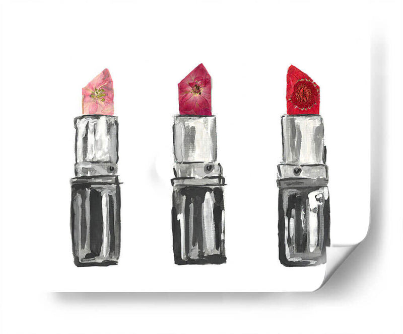 Lipsticks - Designs by Andrea | Cuadro decorativo de Canvas Lab
