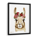 Llama - Designs by Andrea | Cuadro decorativo de Canvas Lab