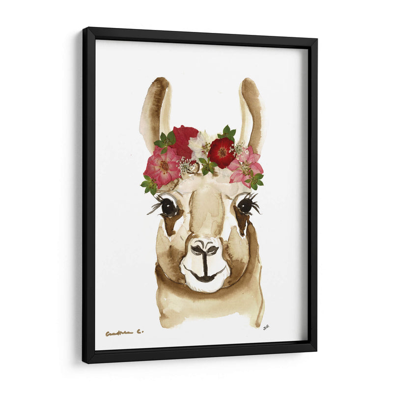 Llama - Designs by Andrea | Cuadro decorativo de Canvas Lab