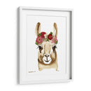 Llama - Designs by Andrea | Cuadro decorativo de Canvas Lab