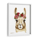 Llama - Designs by Andrea | Cuadro decorativo de Canvas Lab