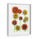 Ruedas De Flores Ii - Regina Moore | Cuadro decorativo de Canvas Lab