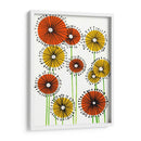 Ruedas De Flores Ii - Regina Moore | Cuadro decorativo de Canvas Lab