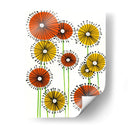 Ruedas De Flores Ii - Regina Moore | Cuadro decorativo de Canvas Lab