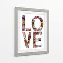 Love - Designs by Andrea | Cuadro decorativo de Canvas Lab