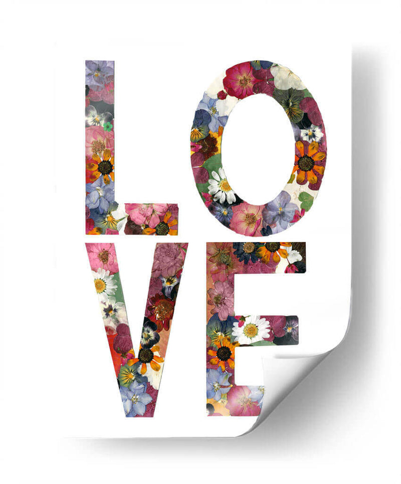 Love - Designs by Andrea | Cuadro decorativo de Canvas Lab