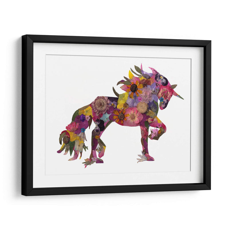 Unicorn Silhouette - Designs by Andrea | Cuadro decorativo de Canvas Lab