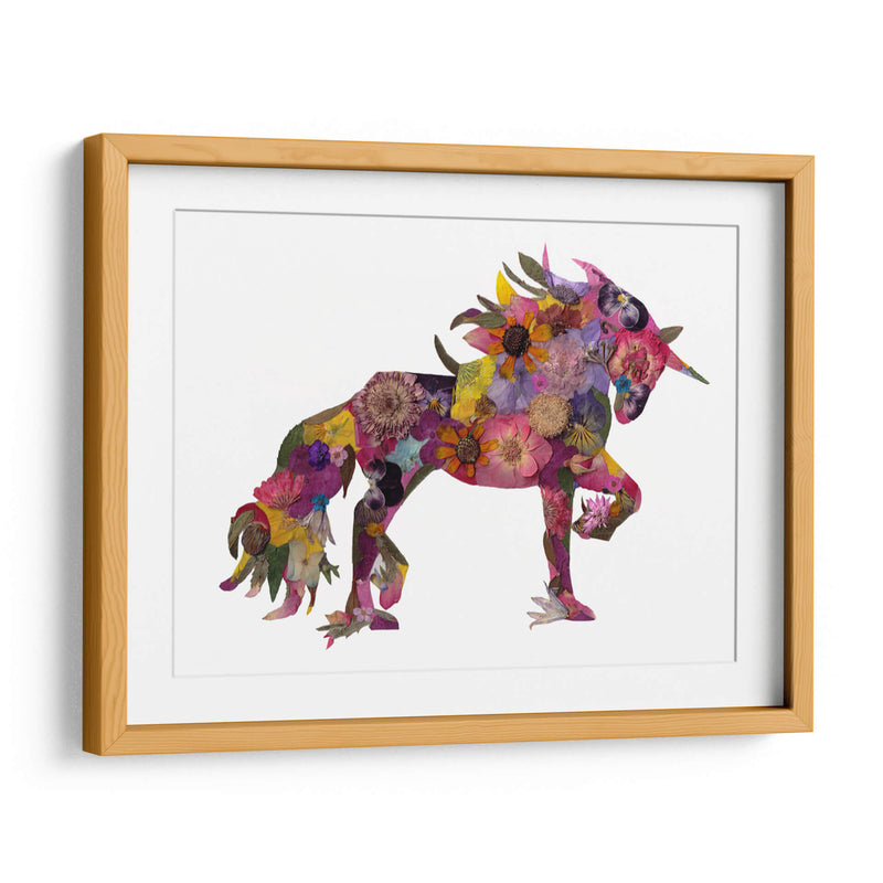 Unicorn Silhouette - Designs by Andrea | Cuadro decorativo de Canvas Lab