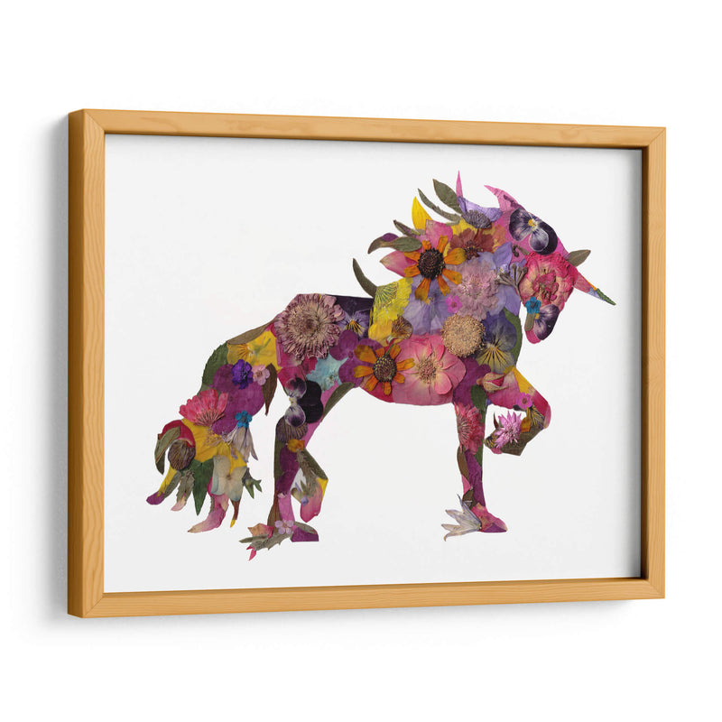 Unicorn Silhouette - Designs by Andrea | Cuadro decorativo de Canvas Lab