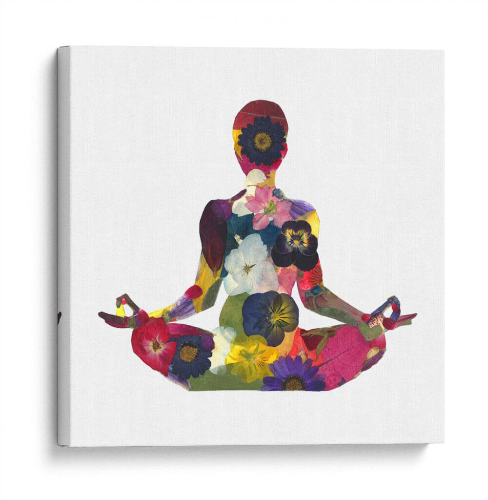 Yogi meditation - Designs by Andrea | Cuadro decorativo de Canvas Lab