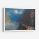 De Mleta a Gudauri - Iván Aivazovsky | Cuadro decorativo de Canvas Lab