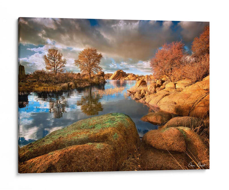 Lago Rocoso I - David Drost | Cuadro decorativo de Canvas Lab