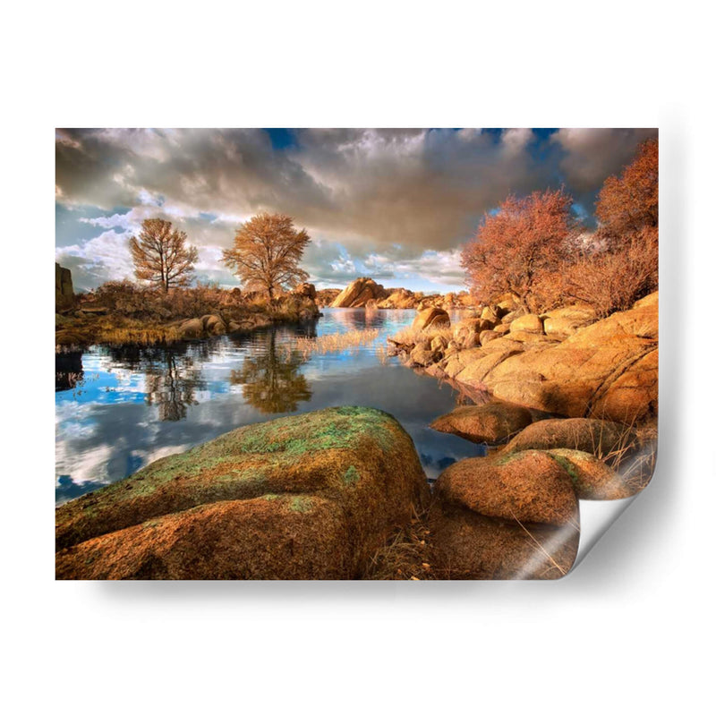 Lago Rocoso I - David Drost | Cuadro decorativo de Canvas Lab