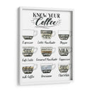 Gráfico De Café - Grace Popp | Cuadro decorativo de Canvas Lab