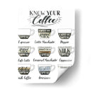 Gráfico De Café - Grace Popp | Cuadro decorativo de Canvas Lab