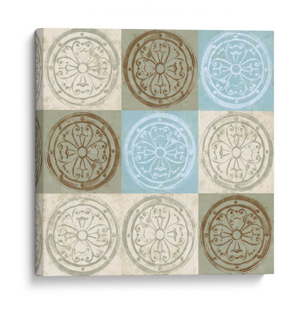 Azul Cuadrado I - Alonzo Saunders | Cuadro decorativo de Canvas Lab