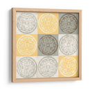 Amarillo Cuadrado Ii - Alonzo Saunders | Cuadro decorativo de Canvas Lab