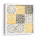 Amarillo Cuadrado Ii - Alonzo Saunders | Cuadro decorativo de Canvas Lab