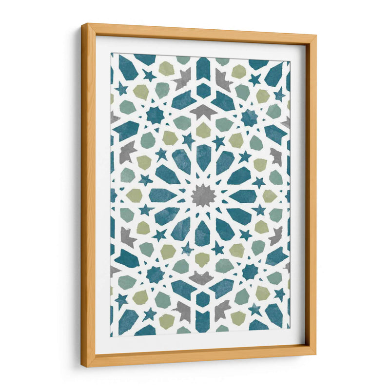 Zellige Board Iii - Alonzo Saunders | Cuadro decorativo de Canvas Lab