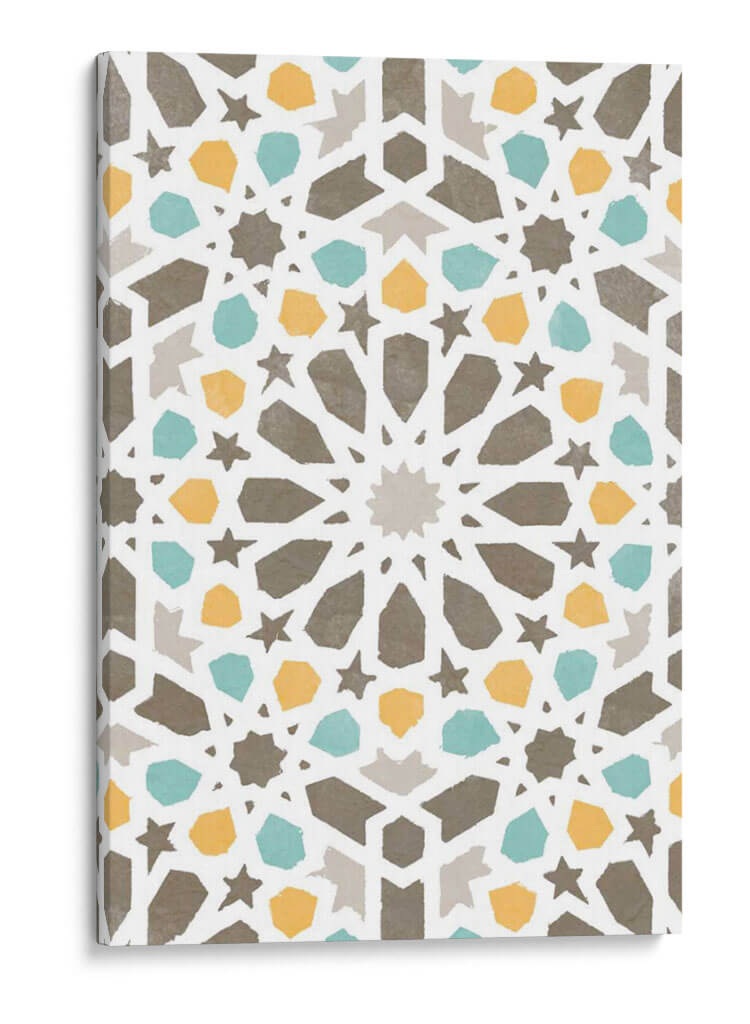 Zellige Board Iv - Alonzo Saunders | Cuadro decorativo de Canvas Lab