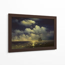 Mercurio Brig después de una victoria sobre dos naves turcas - Iván Aivazovsky | Cuadro decorativo de Canvas Lab