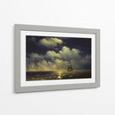 Mercurio Brig después de una victoria sobre dos naves turcas - Iván Aivazovsky | Cuadro decorativo de Canvas Lab
