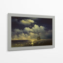 Mercurio Brig después de una victoria sobre dos naves turcas - Iván Aivazovsky | Cuadro decorativo de Canvas Lab