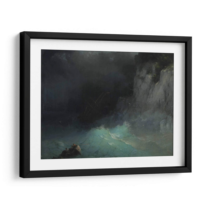 Nave en tormenta - Iván Aivazovsky | Cuadro decorativo de Canvas Lab