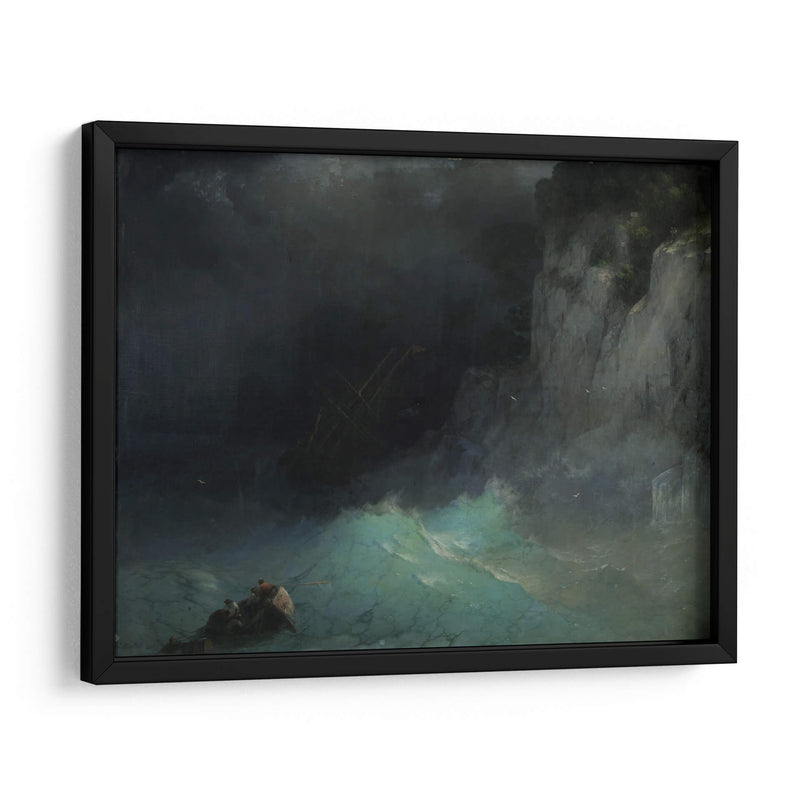 Nave en tormenta - Iván Aivazovsky | Cuadro decorativo de Canvas Lab
