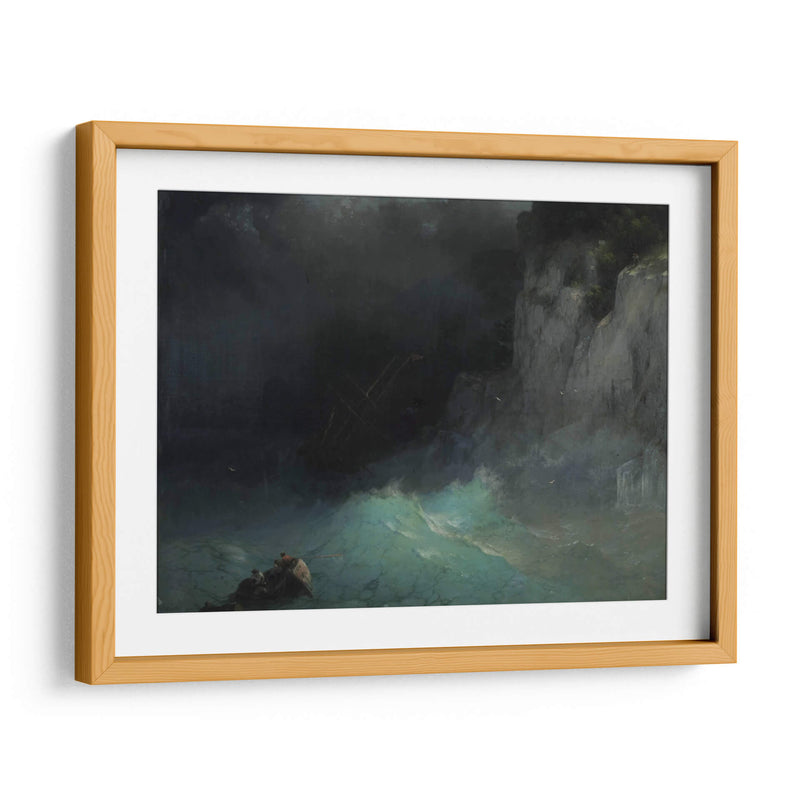 Nave en tormenta - Iván Aivazovsky | Cuadro decorativo de Canvas Lab