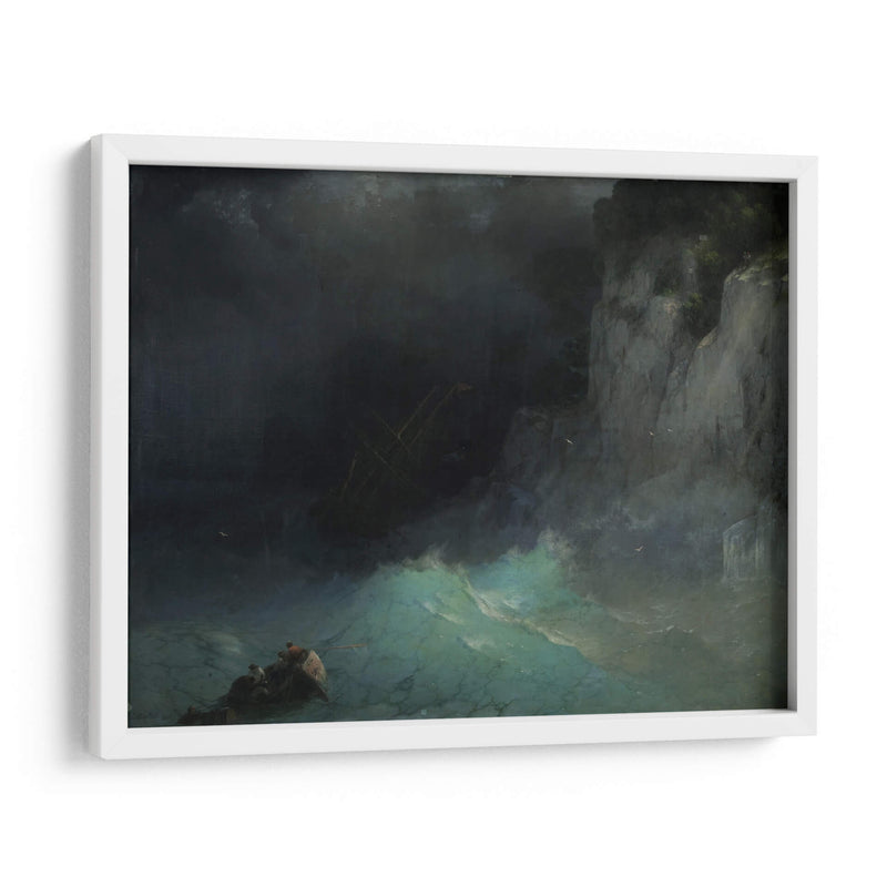 Nave en tormenta - Iván Aivazovsky | Cuadro decorativo de Canvas Lab