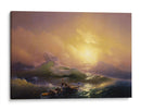 Novena ola - Iván Aivazovsky | Cuadro decorativo de Canvas Lab
