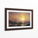 Novena ola - Iván Aivazovsky | Cuadro decorativo de Canvas Lab