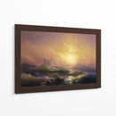 Novena ola - Iván Aivazovsky | Cuadro decorativo de Canvas Lab