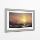 Novena ola - Iván Aivazovsky | Cuadro decorativo de Canvas Lab
