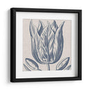 Indigo Floral En Lino Vi - Vision Studio | Cuadro decorativo de Canvas Lab