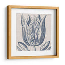 Indigo Floral En Lino Vi - Vision Studio | Cuadro decorativo de Canvas Lab