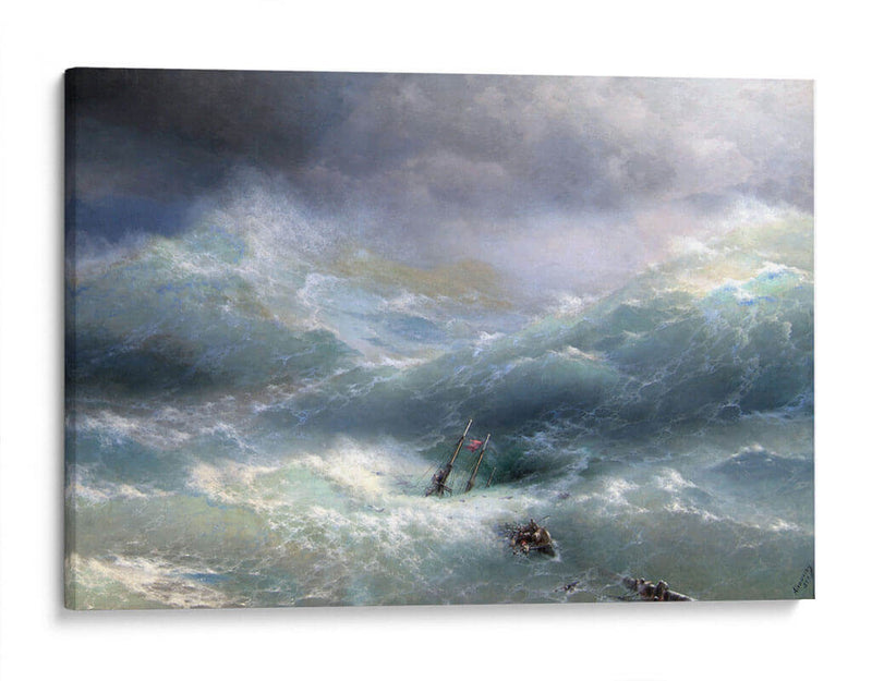 Ola - Iván Aivazovsky | Cuadro decorativo de Canvas Lab