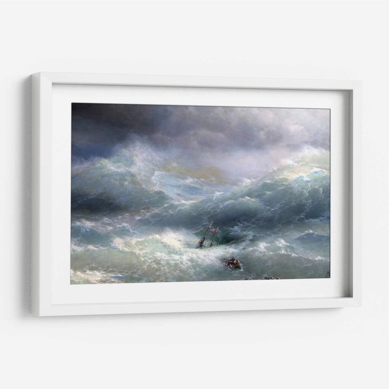 Ola - Iván Aivazovsky | Cuadro decorativo de Canvas Lab