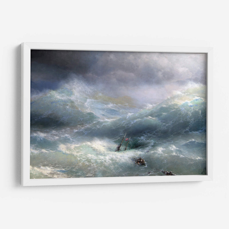 Ola - Iván Aivazovsky | Cuadro decorativo de Canvas Lab