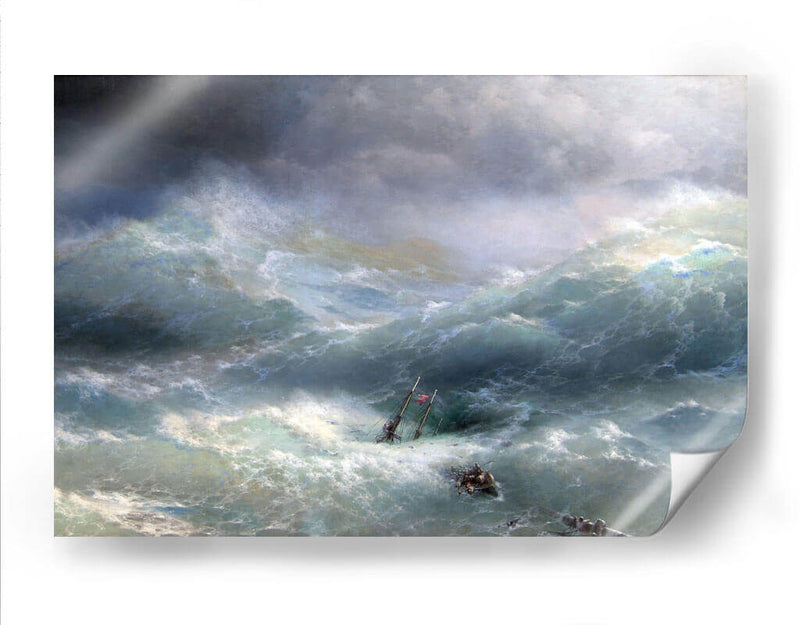 Ola - Iván Aivazovsky | Cuadro decorativo de Canvas Lab