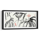 Estudio De Loto Con Coral I - Nan Rae | Cuadro decorativo de Canvas Lab