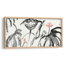 Estudio De Loto Con Coral I - Nan Rae | Cuadro decorativo de Canvas Lab