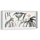 Estudio De Loto Con Coral I - Nan Rae | Cuadro decorativo de Canvas Lab