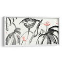 Estudio De Loto Con Coral I - Nan Rae | Cuadro decorativo de Canvas Lab