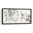 Estudio De Loto Con Coral Iii - Nan Rae | Cuadro decorativo de Canvas Lab