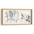 Estudio De Loto Con Coral Iii - Nan Rae | Cuadro decorativo de Canvas Lab