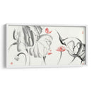 Estudio De Loto Con Coral Iii - Nan Rae | Cuadro decorativo de Canvas Lab