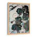 Estudio De Loto Con Verde Azul I - Nan Rae | Cuadro decorativo de Canvas Lab